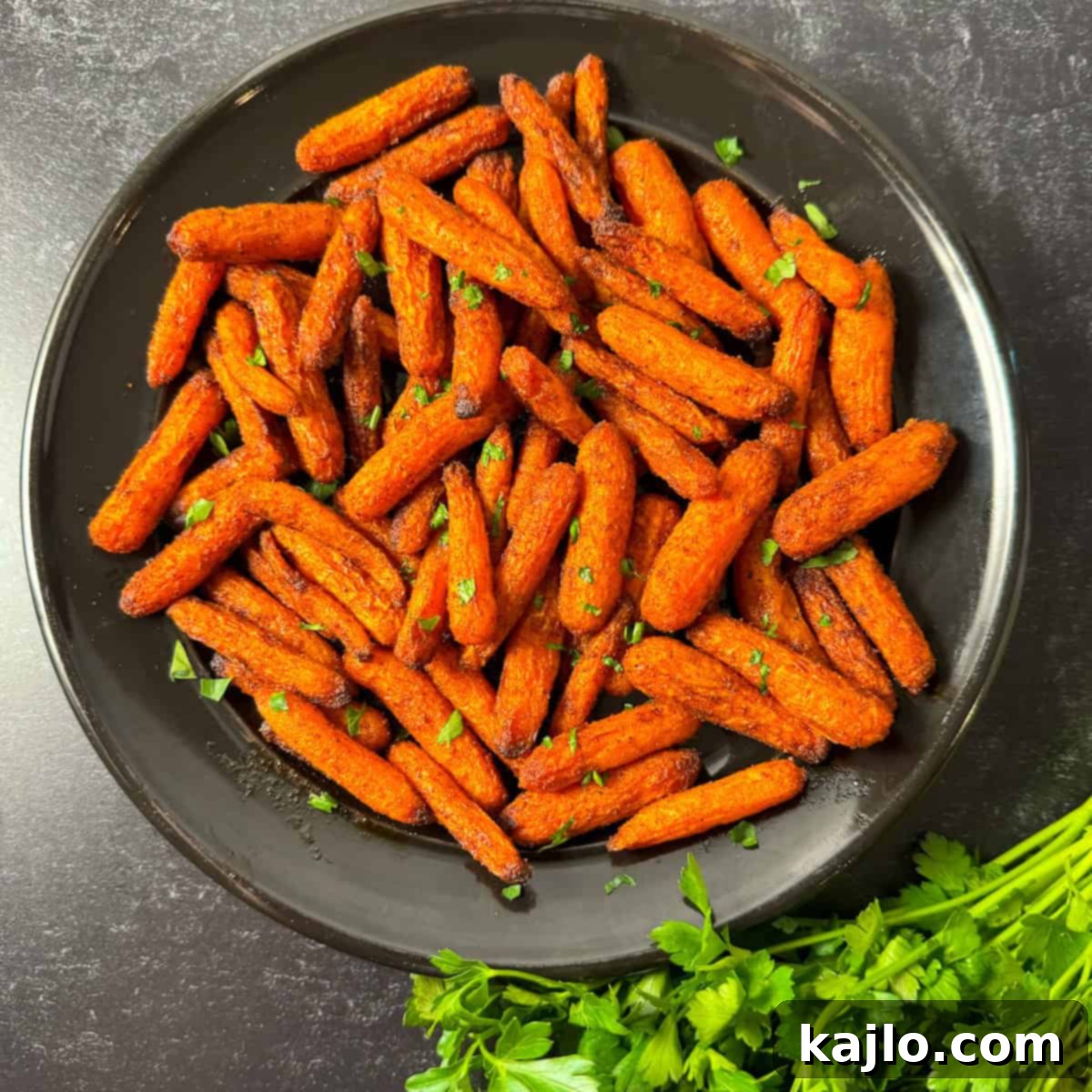 Crispy Air Fryer Baby Carrots 7 air fryer baby carrots