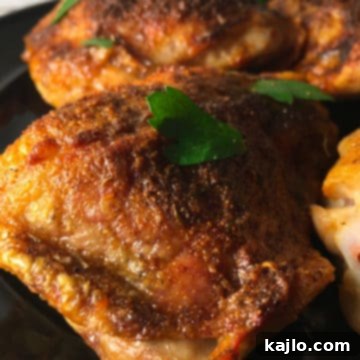 Air Fryer Frozen Chicken Thighs