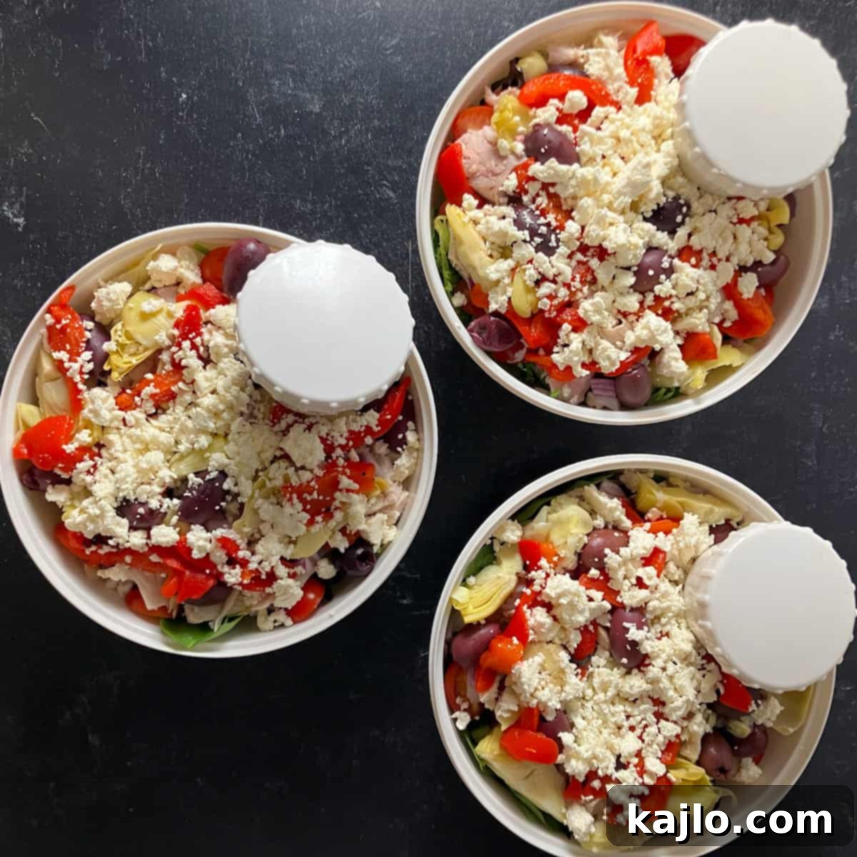 A refreshing and healthy keto Greek salad, perfect for weight loss.