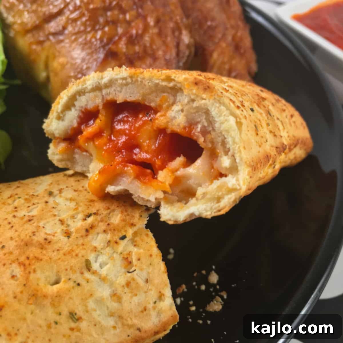 Crispy Air Fryer Pizza Pockets 2 Hot Pocket