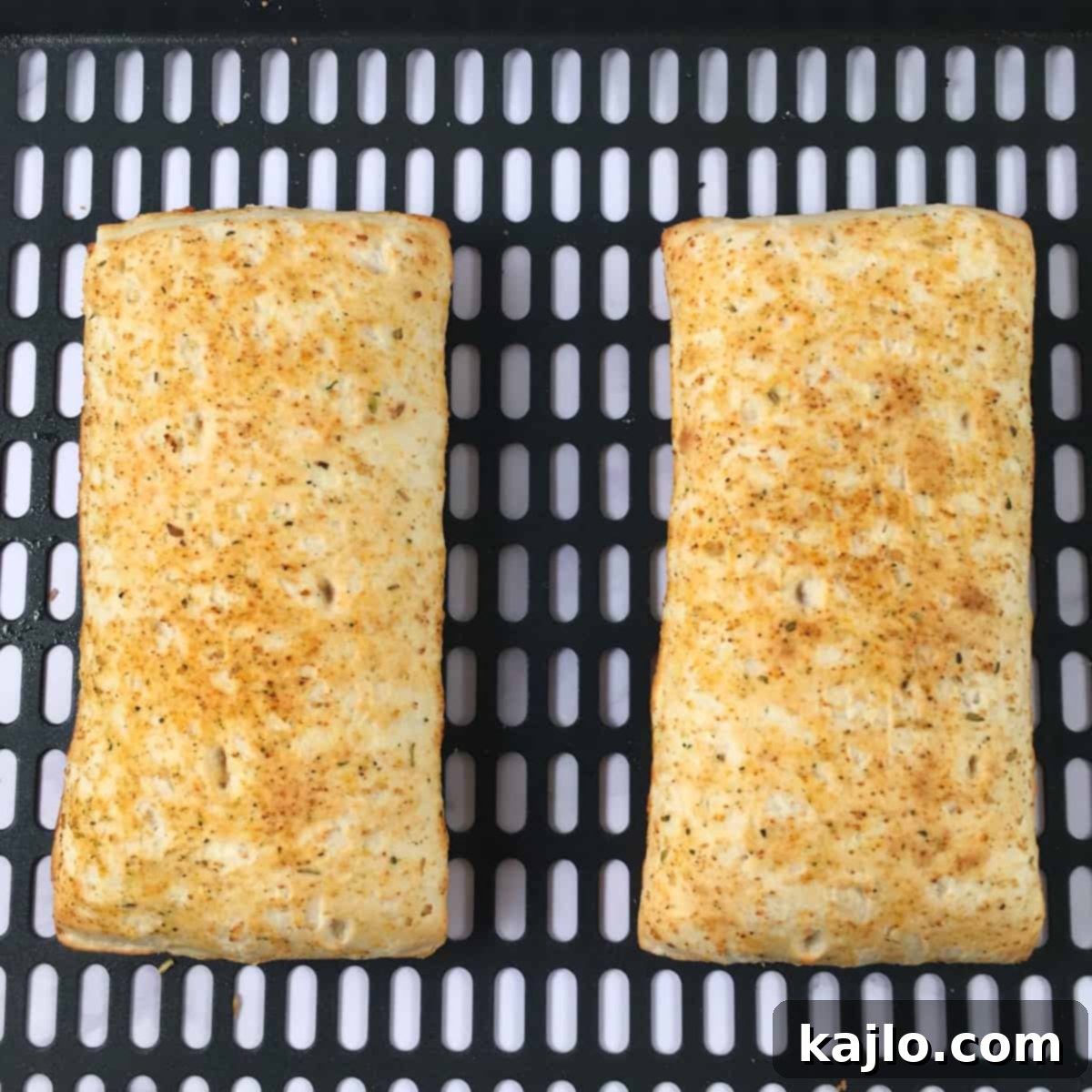 Crispy Air Fryer Pizza Pockets 3 Hot Pockets in air fryer