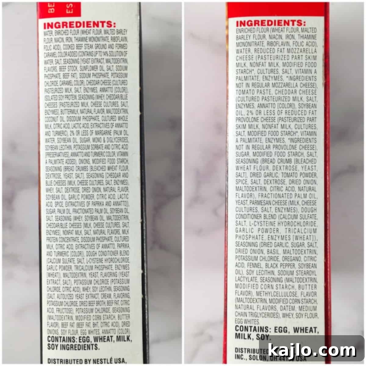 Crispy Air Fryer Pizza Pockets 7 hot pockets ingredients