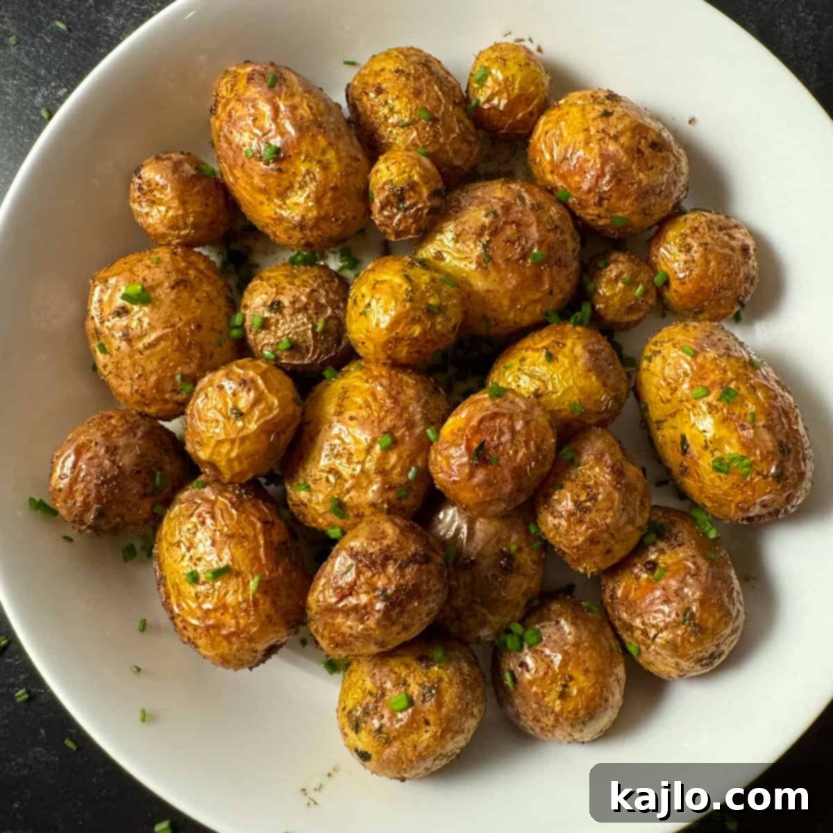 Crispy Air Fryer Whole Baby Potatoes