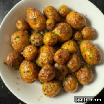Air fryer whole baby potatoes