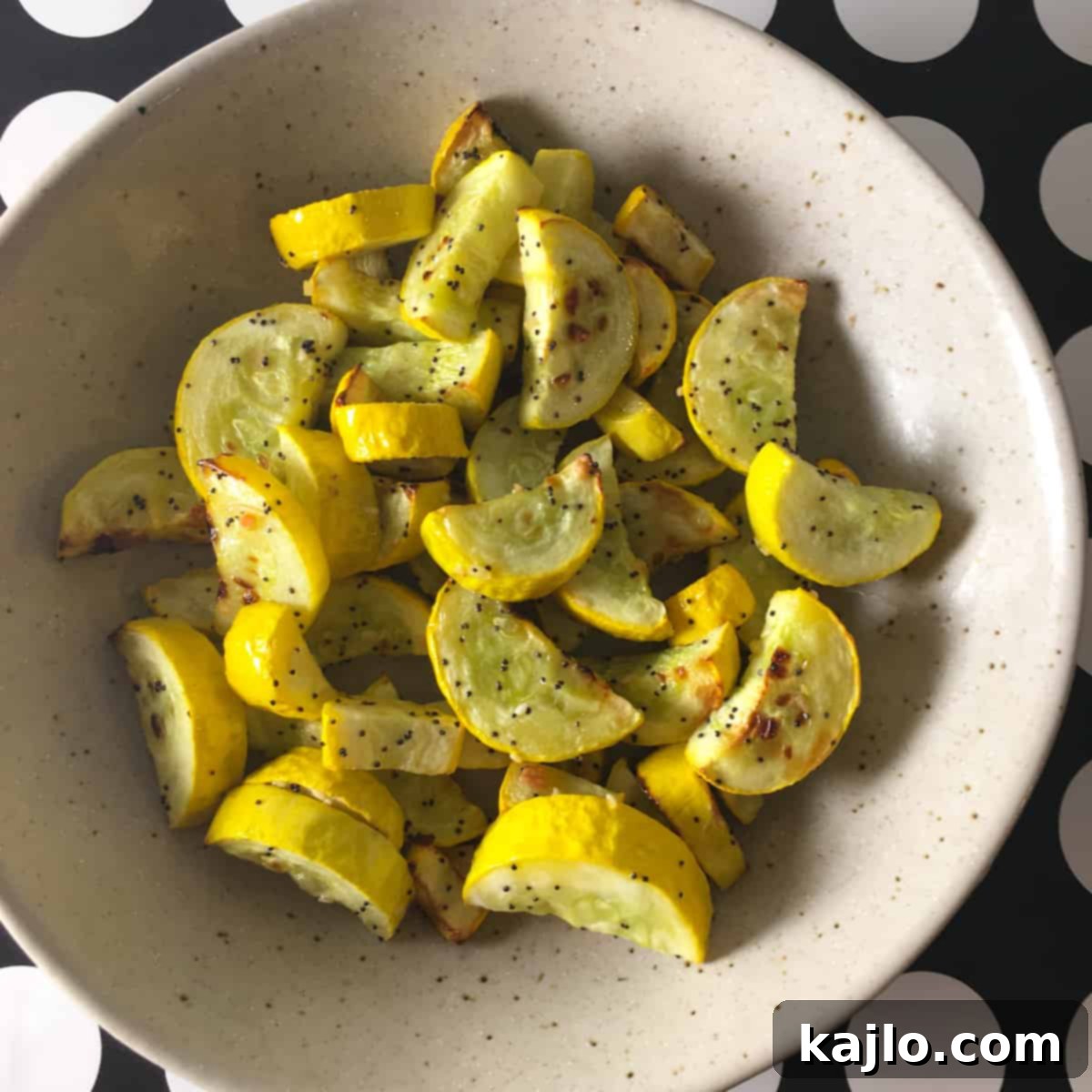 air fried yellow squash