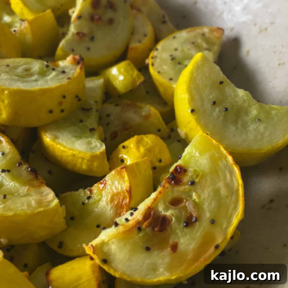 roasted summer squash