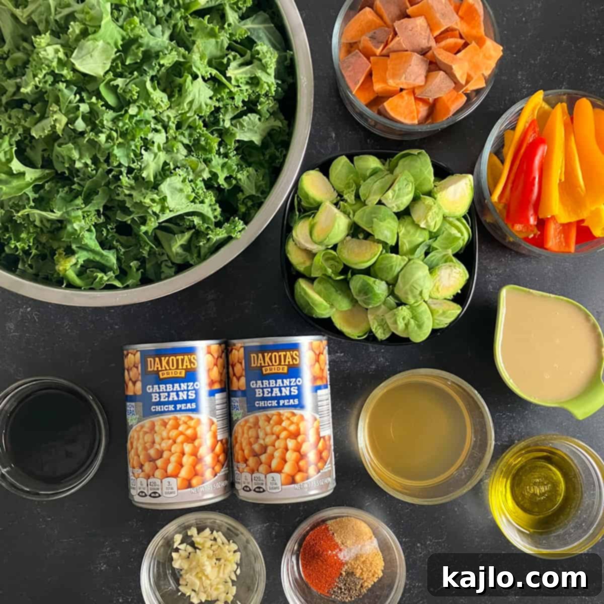 Light Plant-Powered Bowls for Vibrant Health 4 Step-by-step guide on how to make low calorie nourish bowls