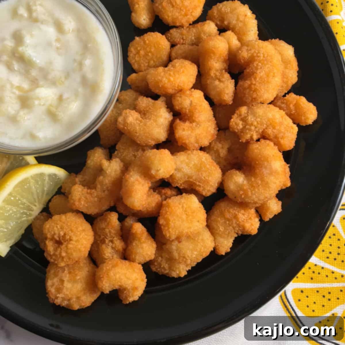 popcorn shrimp and dip