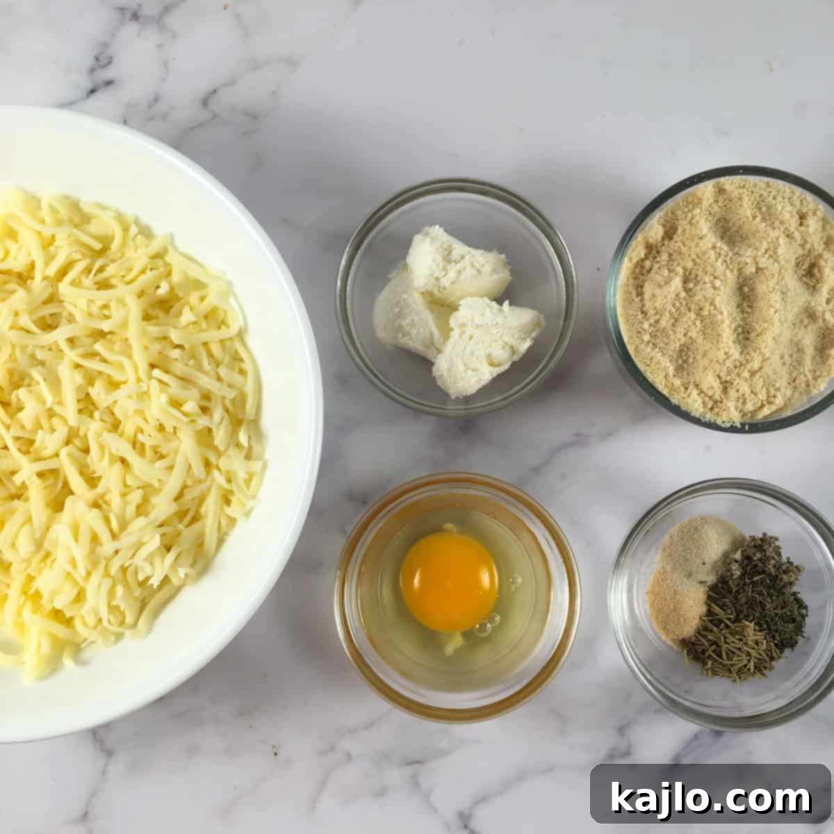 Essential ingredients for keto crackers