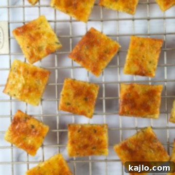 Keto crackers ready for enjoyment