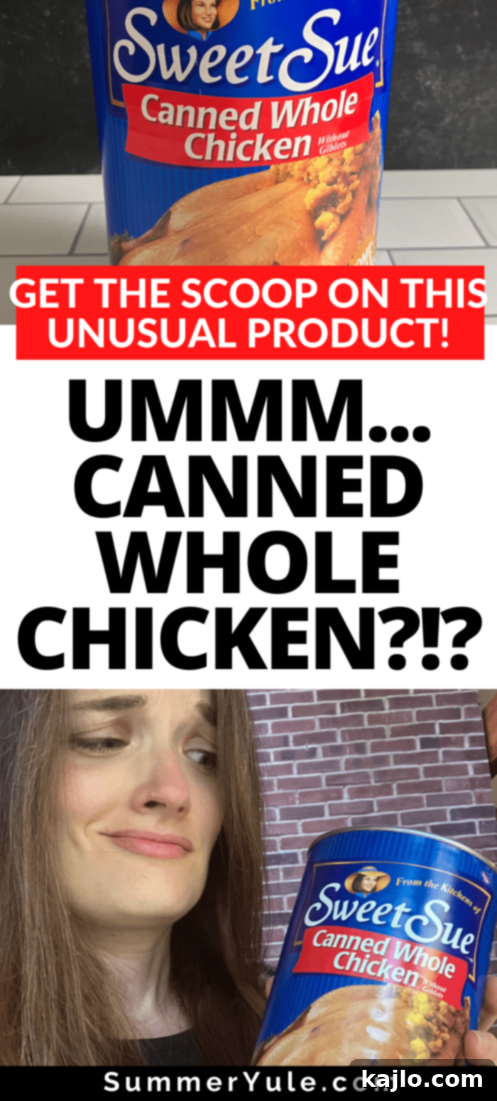 Is Sweet Sue Whole Canned Chicken Worth Buying 9 chicken from a can - A final look at the prepared chicken dish.