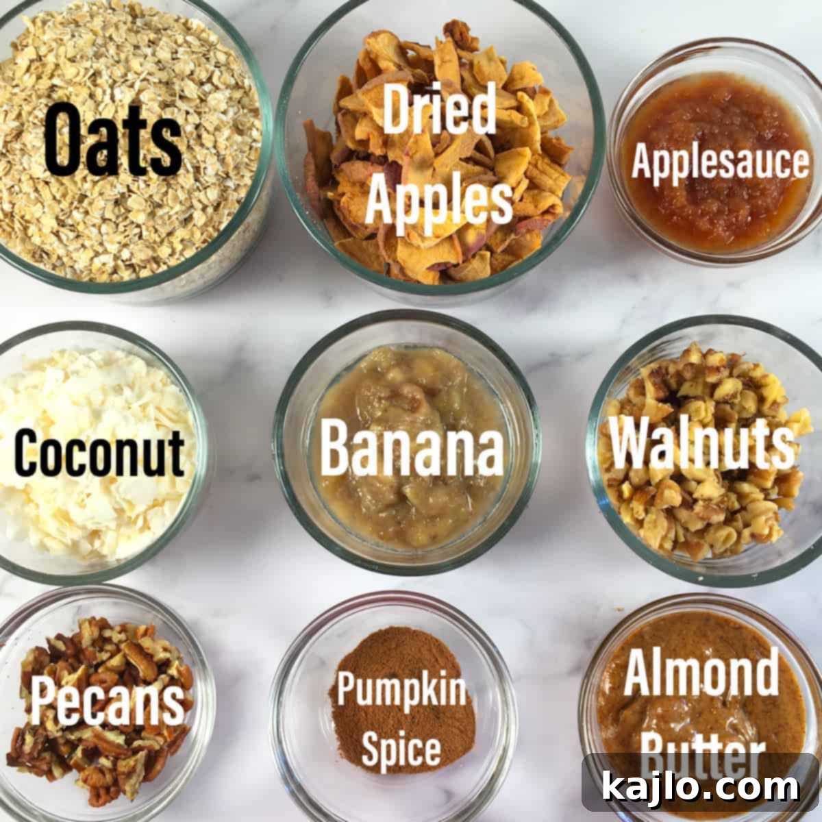 Crispy Oil-Free Vegan Gluten-Free Air Fryer Granola 3 air fryer granola ingredients