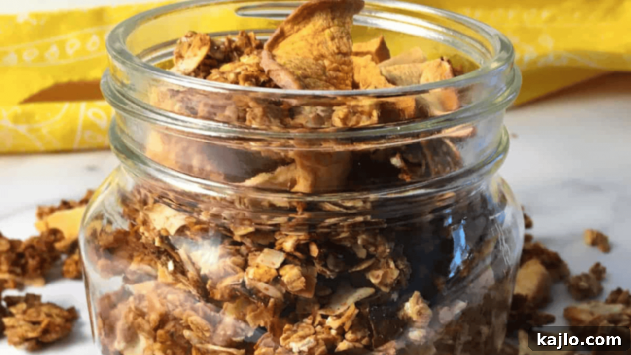 Air fryer granola