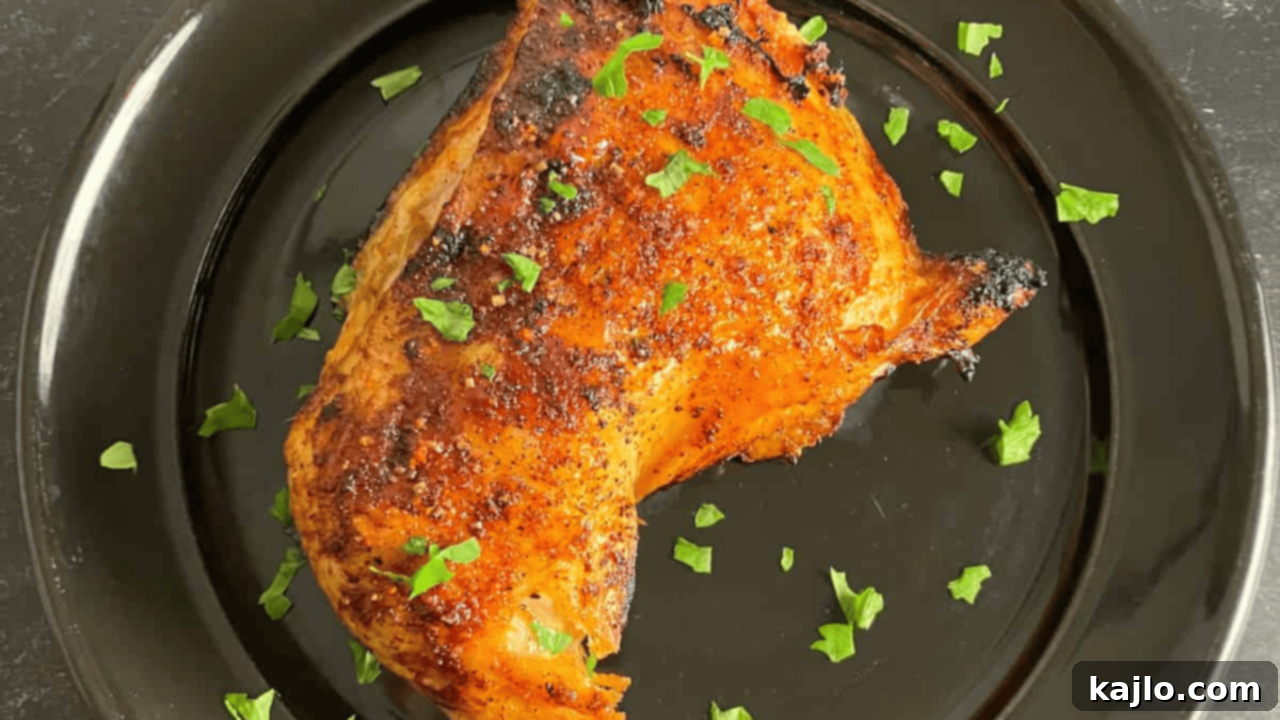 Air fryer chicken leg quarter