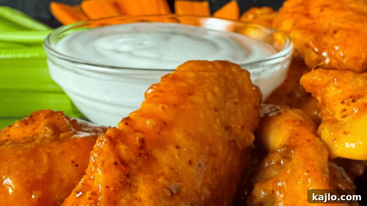 air fryer buffalo wings