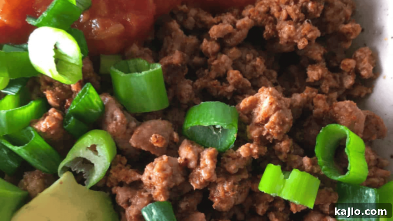 Taco meat