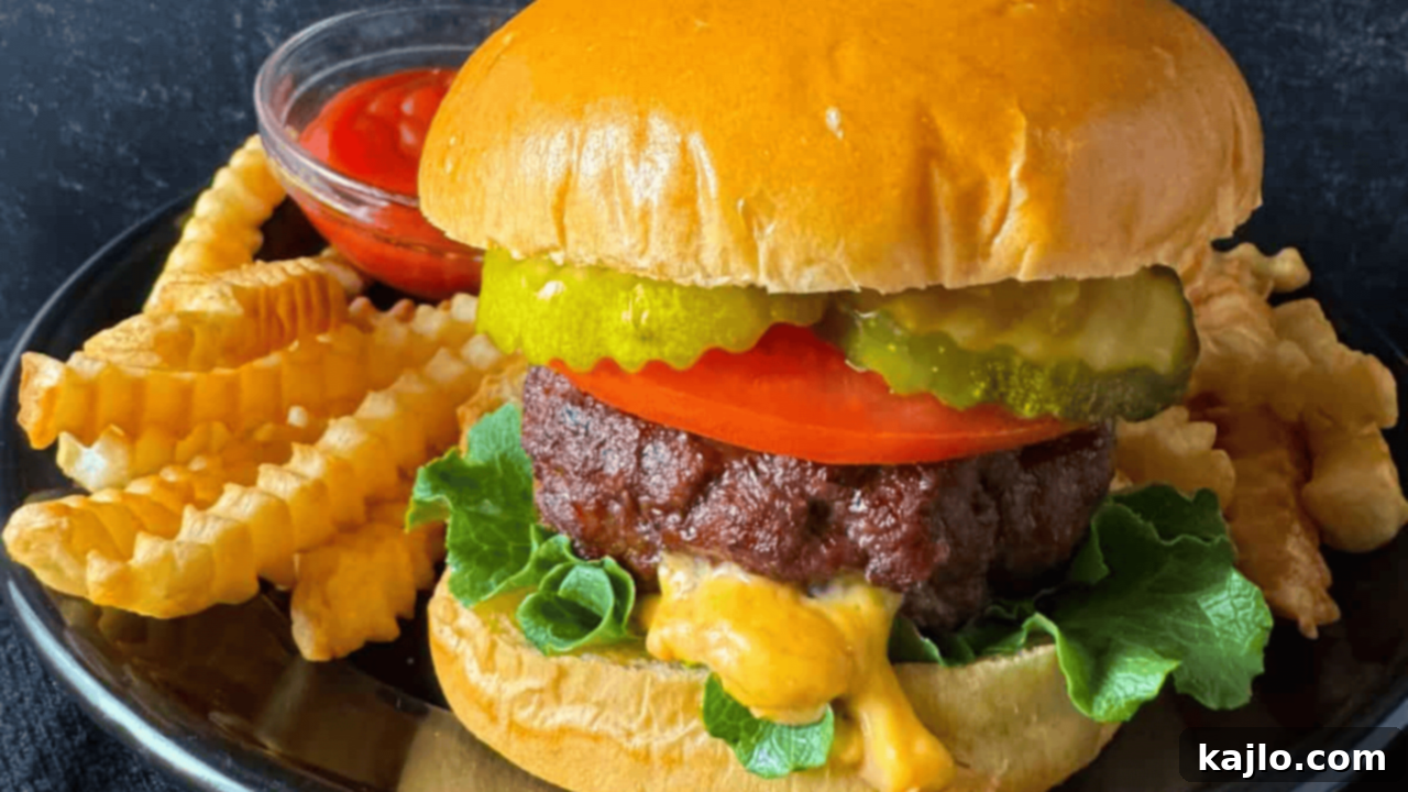 juicy lucy in air fryer