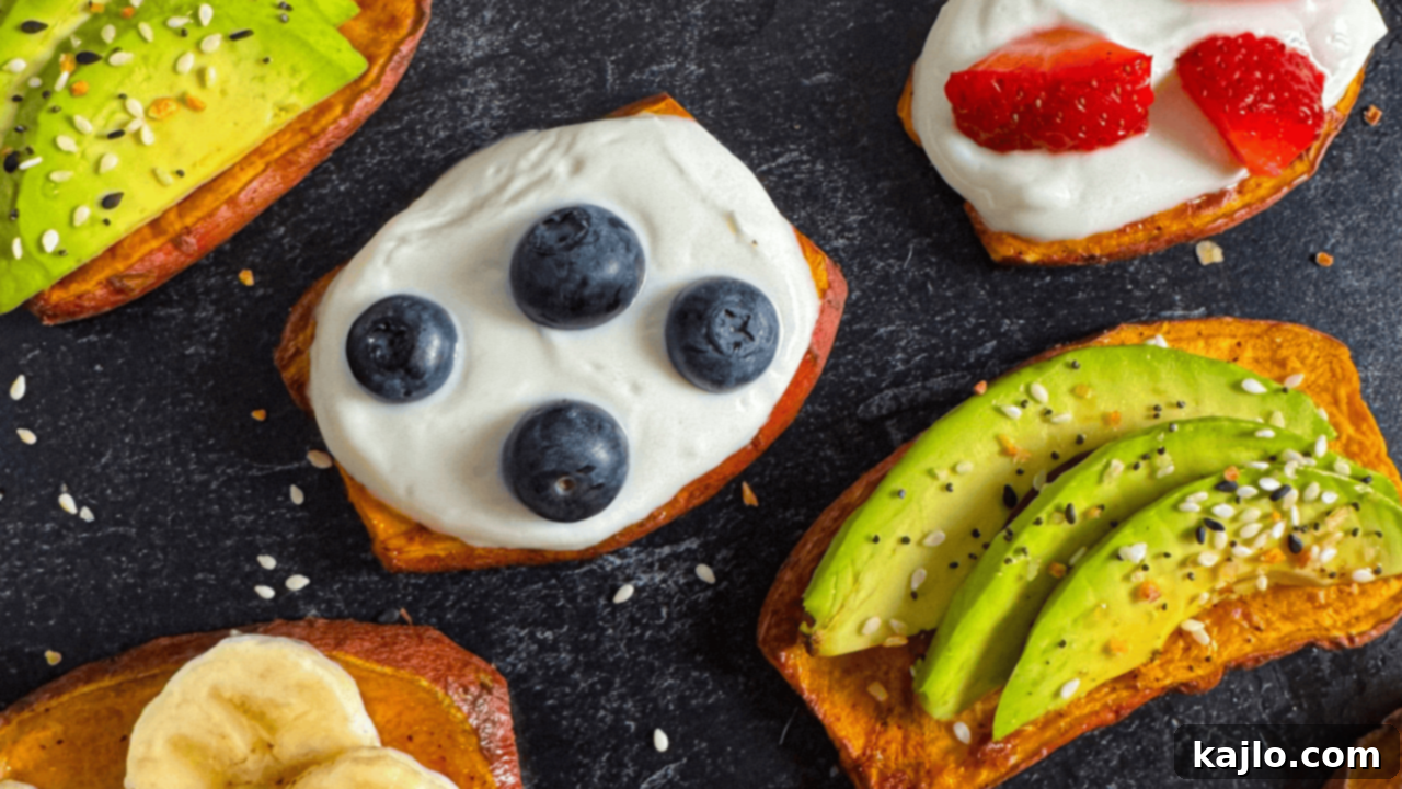 air fryer sweet potato toast