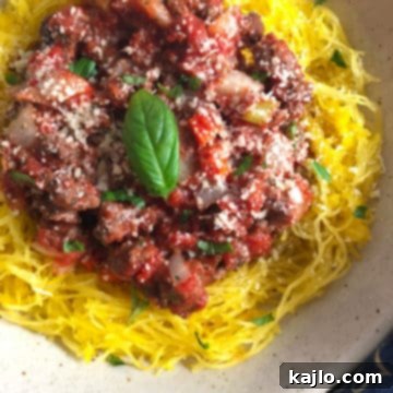 air fryer spaghetti bolognese