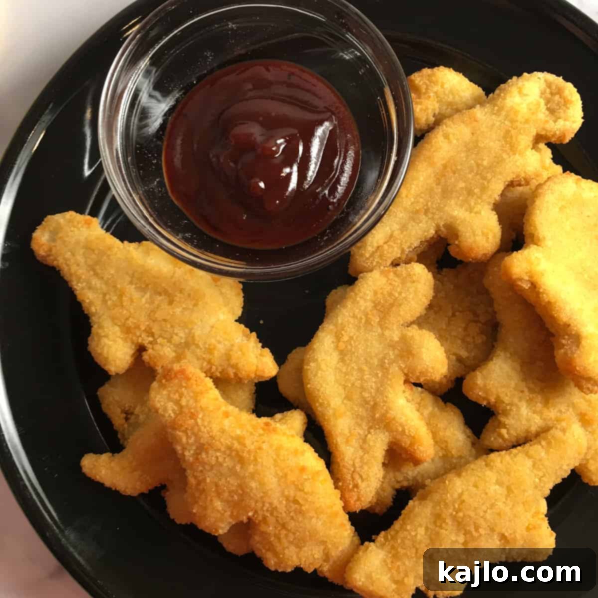 Crispy Dino Buddies Dinosaur Chicken Nuggets Air Fryer Recipe 2 Crispy air fryer frozen dino nuggets ready to eat