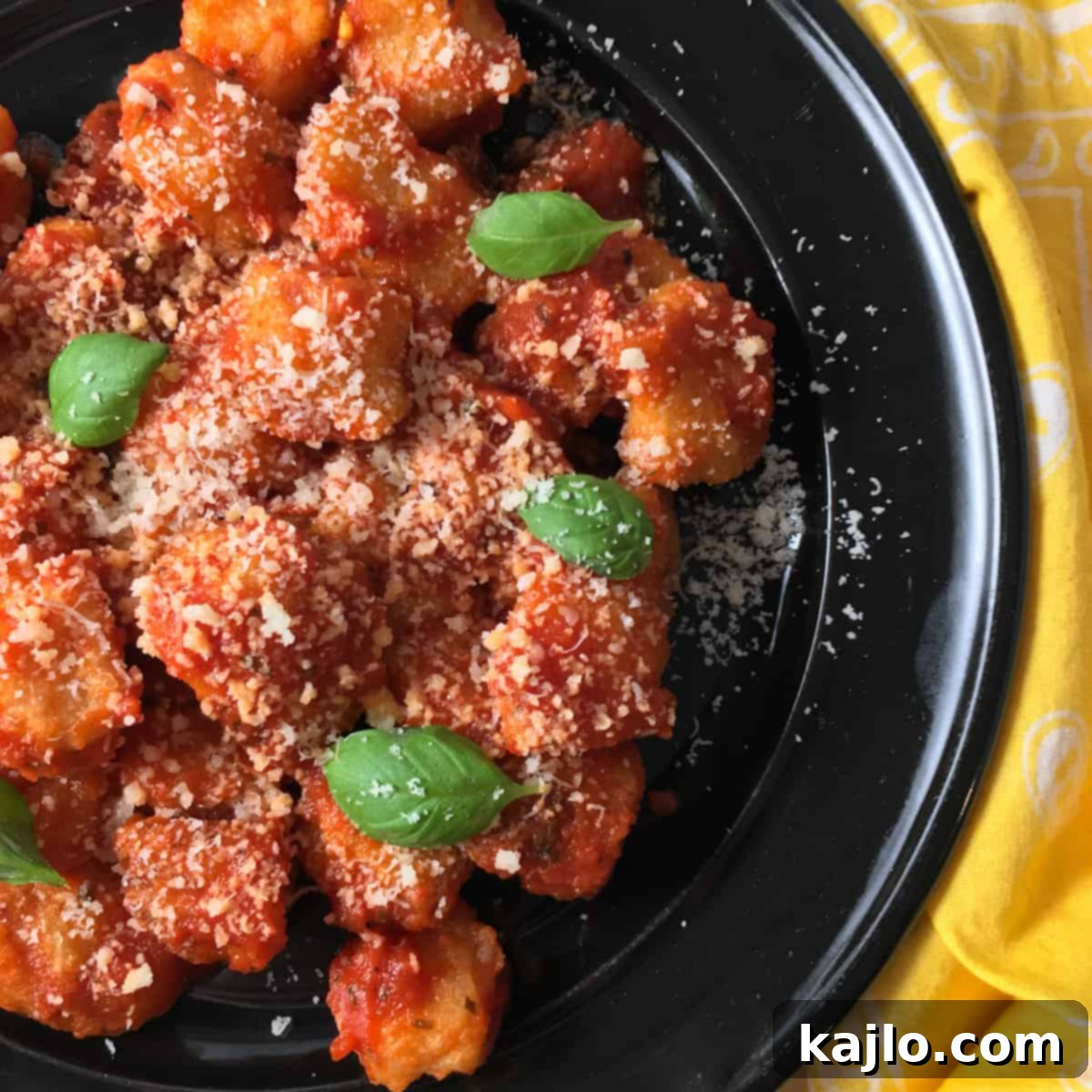 Crispy Air Fryer Trader Joe's Cauliflower Gnocchi 3 Trader Joe's Cauliflower Gnocchi in Air Fryer Basket