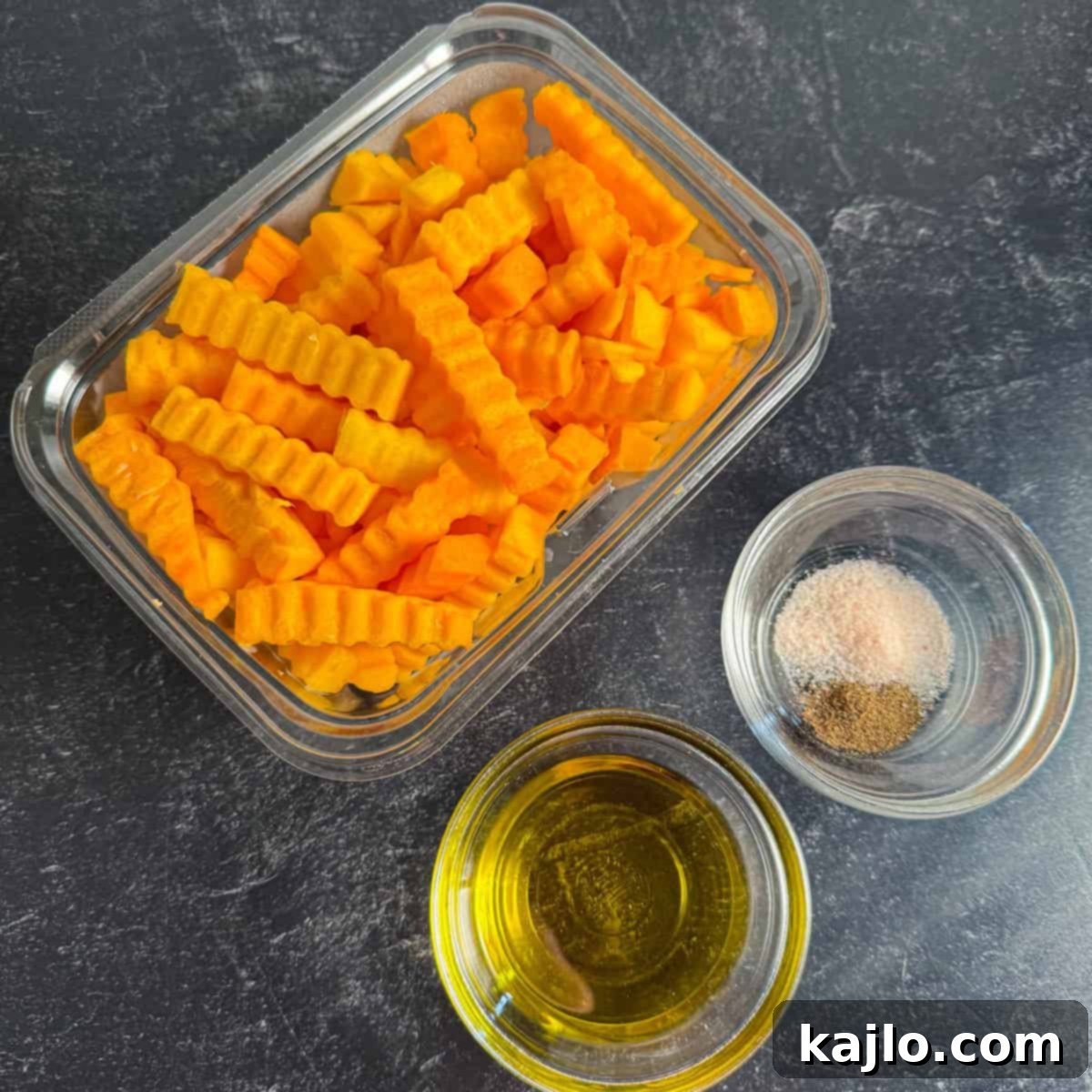 Crispy Air Fryer Trader Joe's Butternut Squash Zig Zags 4 air fryer butternut squash zig zags ingredients