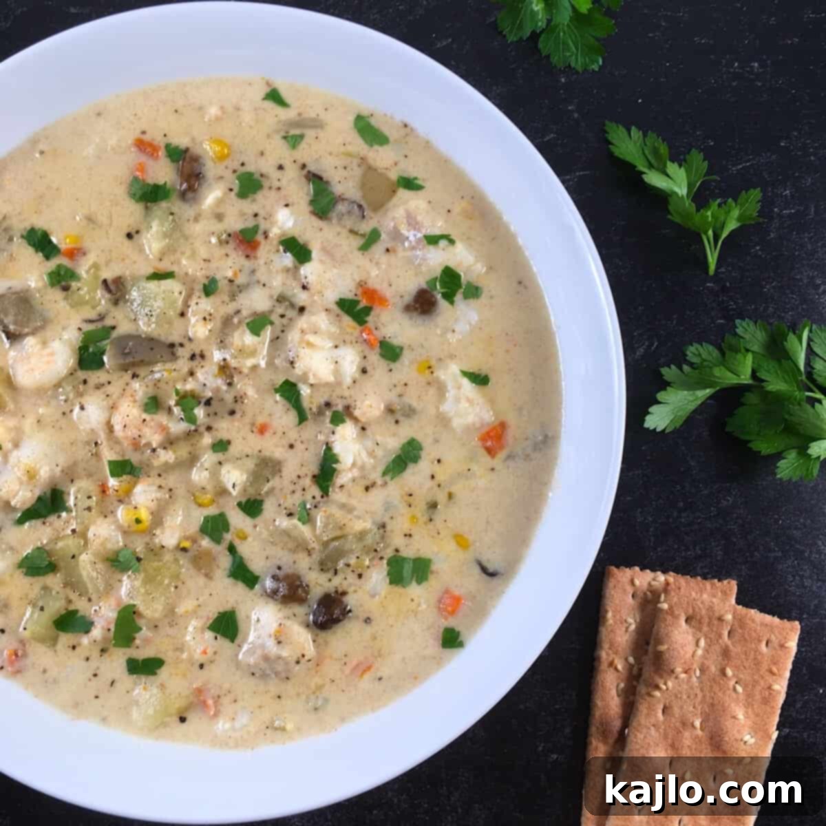Instant Pot Creamy Seafood Chowder Recipe 5 instant pot fish chowder