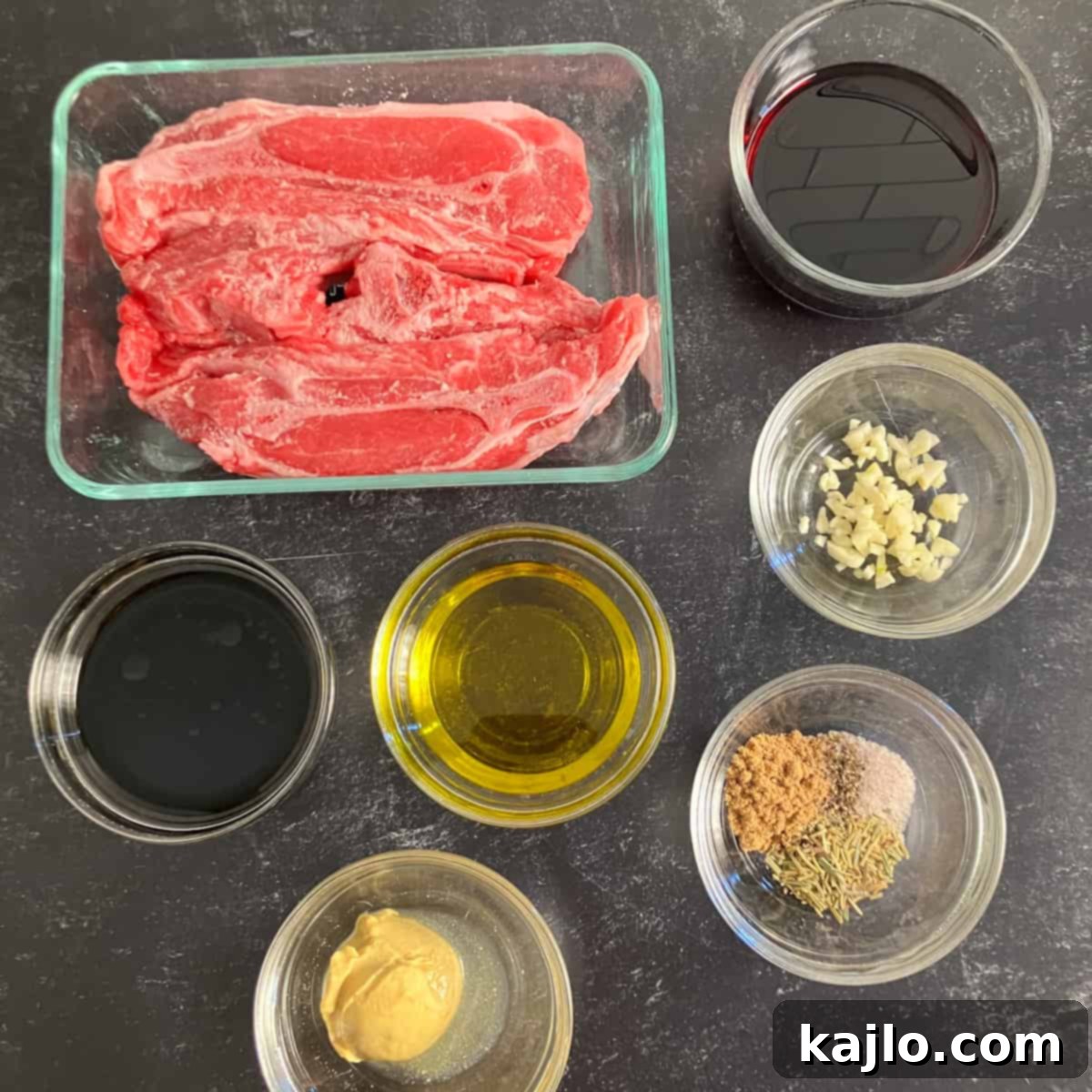 air fryer lamb shoulder chops ingredients