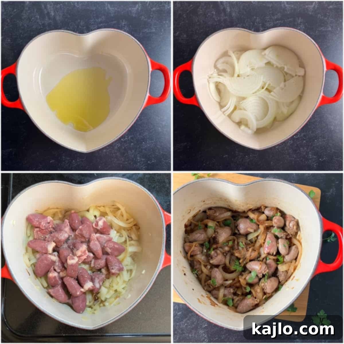 How to Cook Tender Chicken Hearts