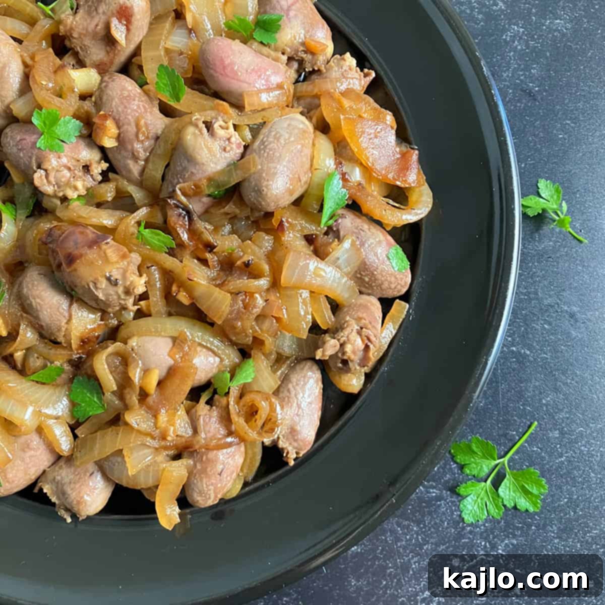 Perfectly Cooked Pan Fried Chicken Hearts