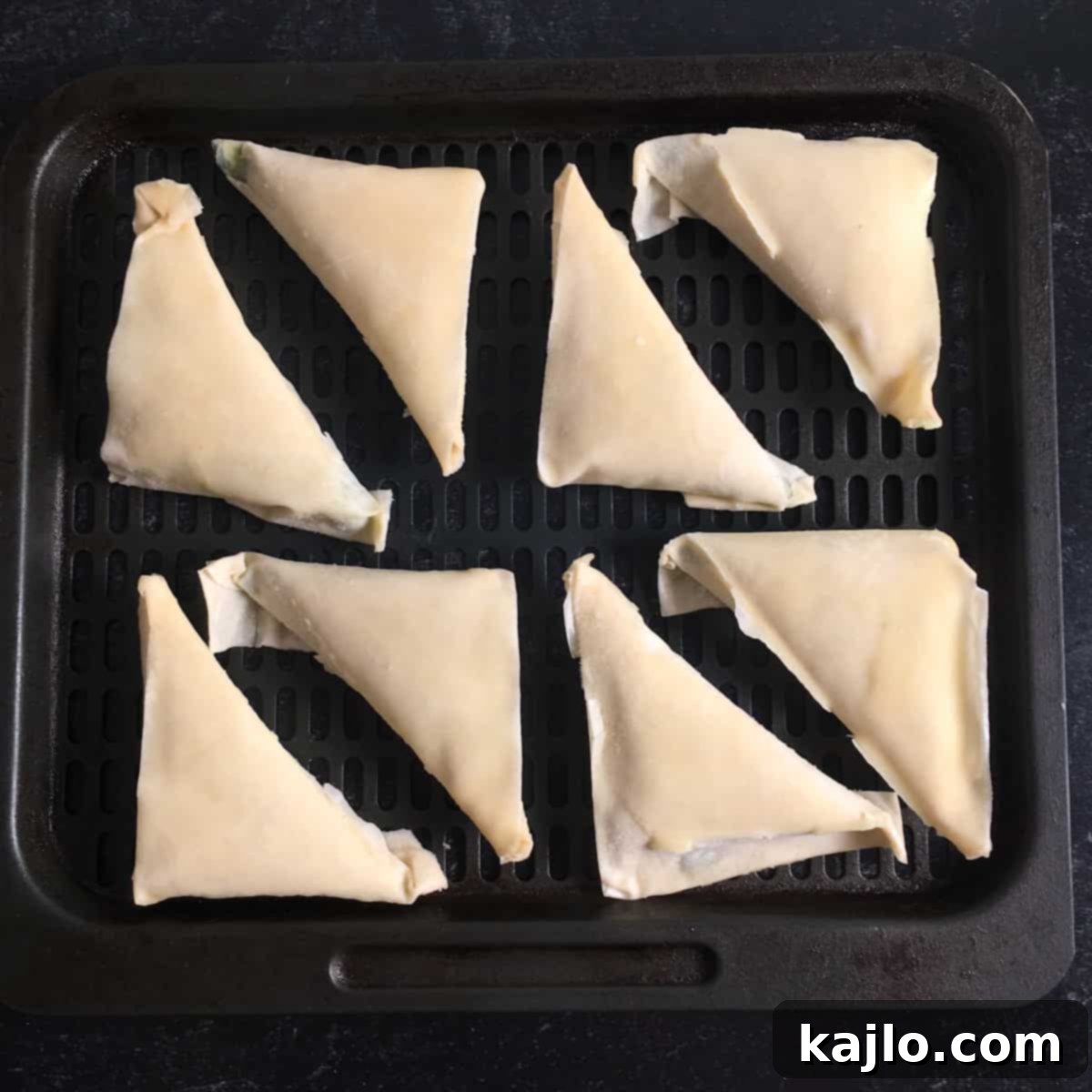 Costco Spanakopita Air Fryer Perfection 4 frozen spanakopita in air fryer