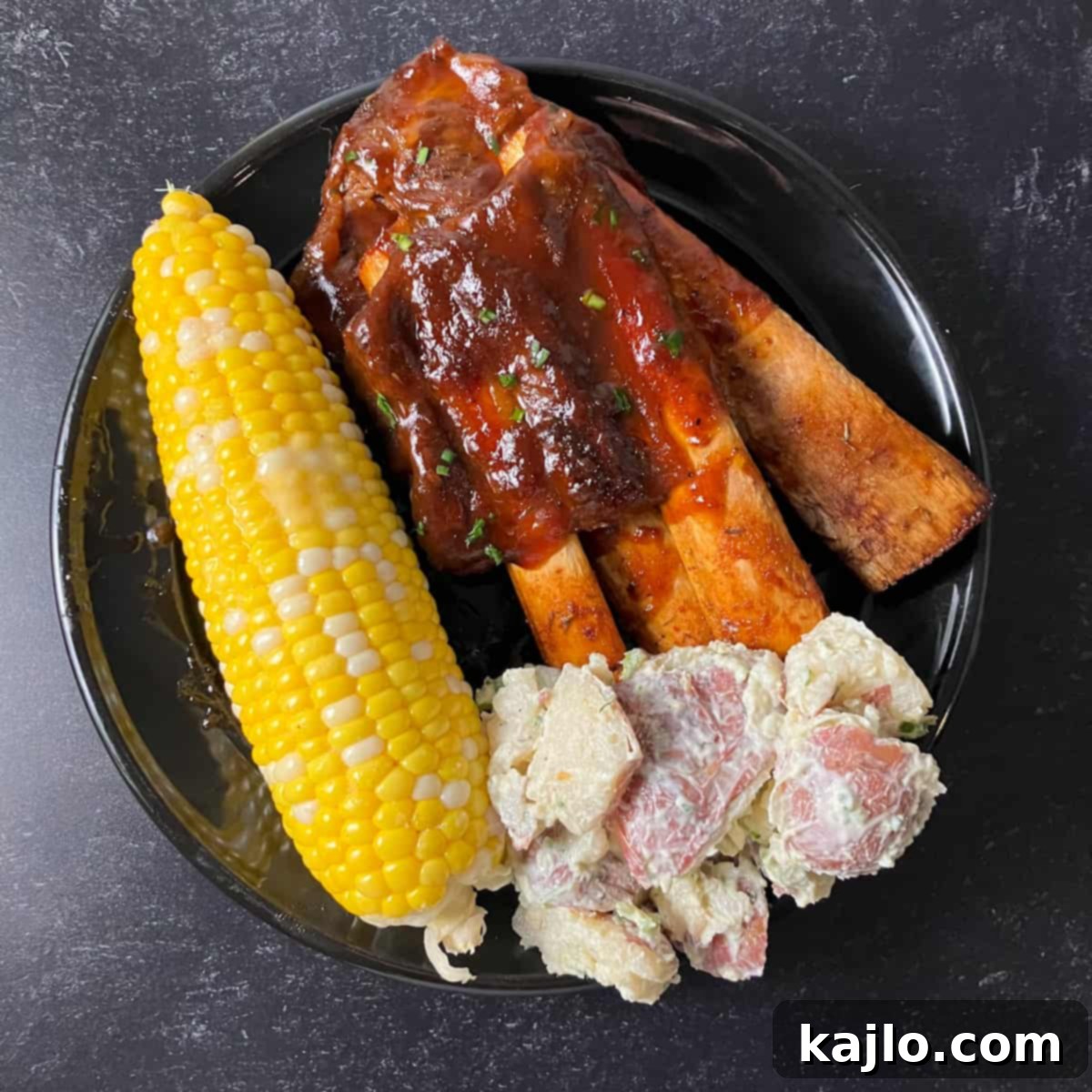 Tender Oven BBQ Beef Chuck Riblets 9 what to serve with riblets