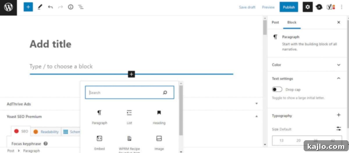 Launch Your Blog with Bluehost and WordPress 2024 12 wordpress media