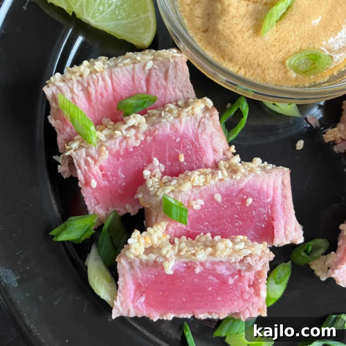 Air Fryer Tuna Steaks Recipe - Delicious and Quick