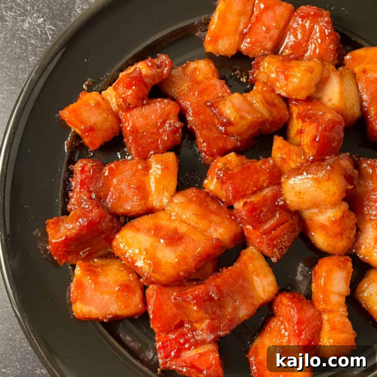 barbecue pork belly bites