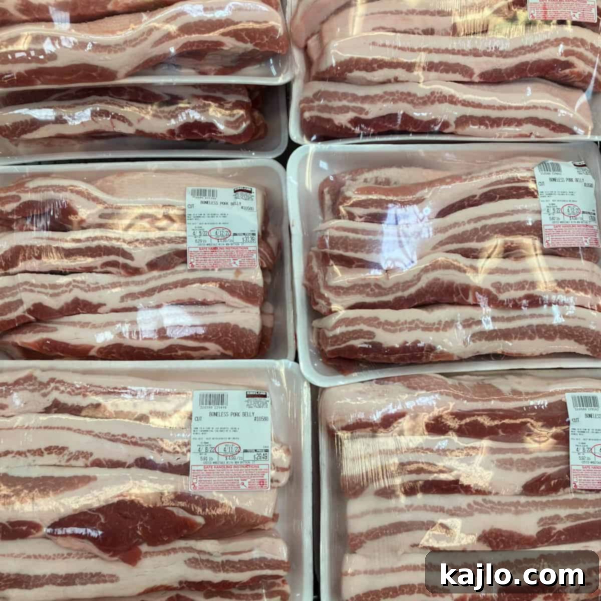 pork belly strips costco