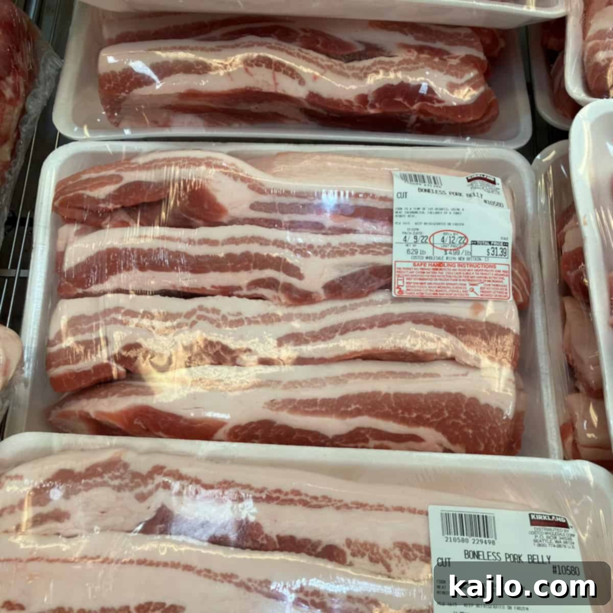 costco pork belly strips