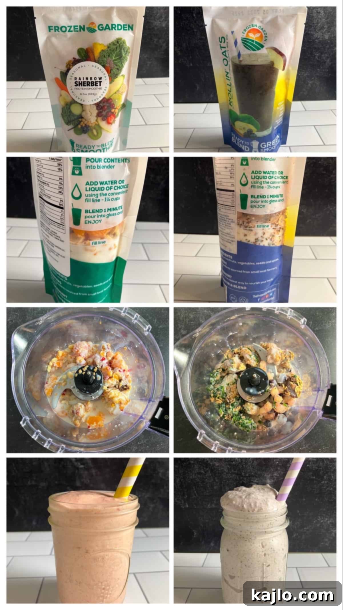 The Frozen Garden 2025 Smoothies and What Else We Discovered 5 assortment of frozen smoothies from The Frozen Garden