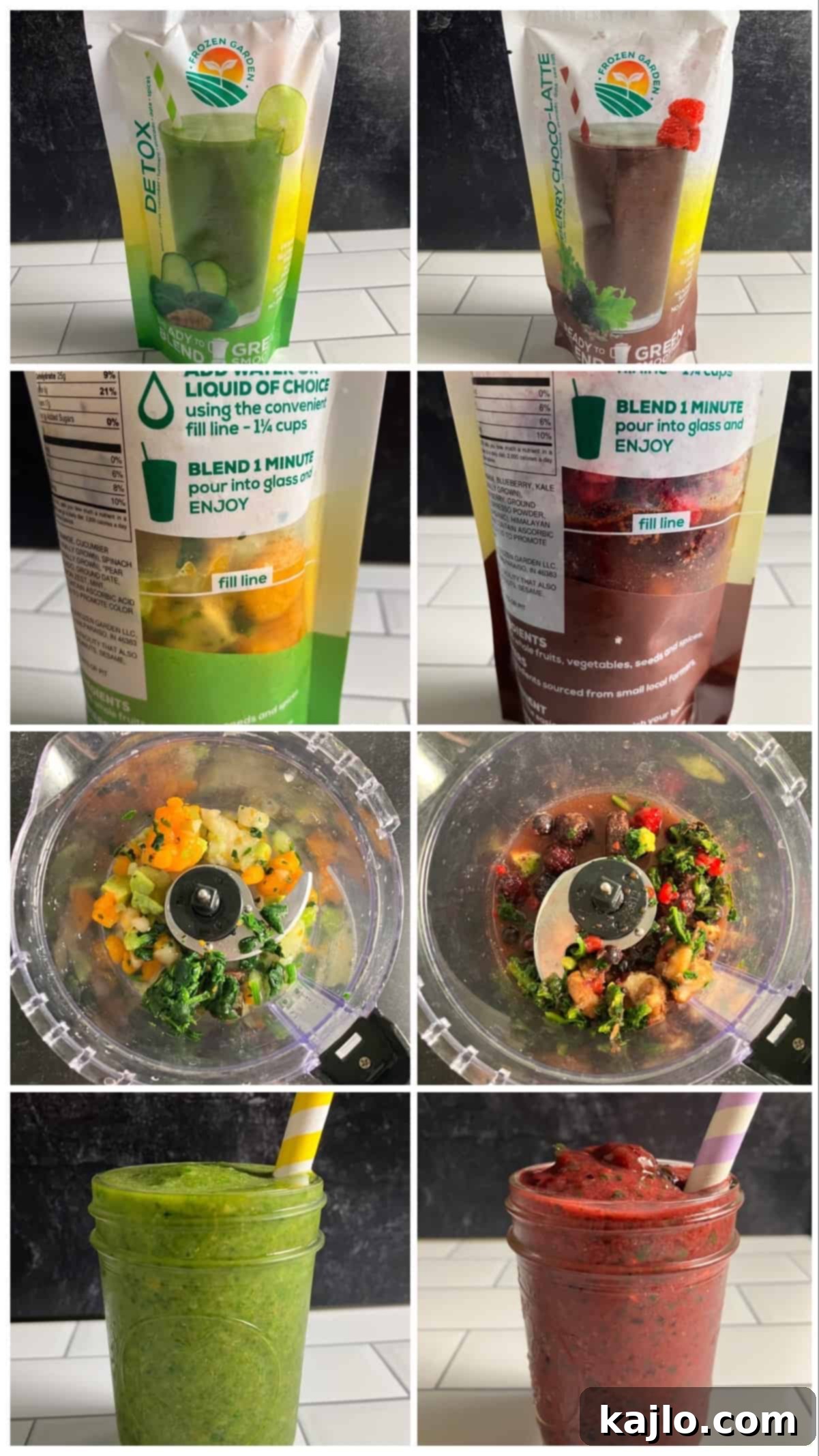 The Frozen Garden 2025 Smoothies and What Else We Discovered 6 a variety of blended frozen garden smoothies