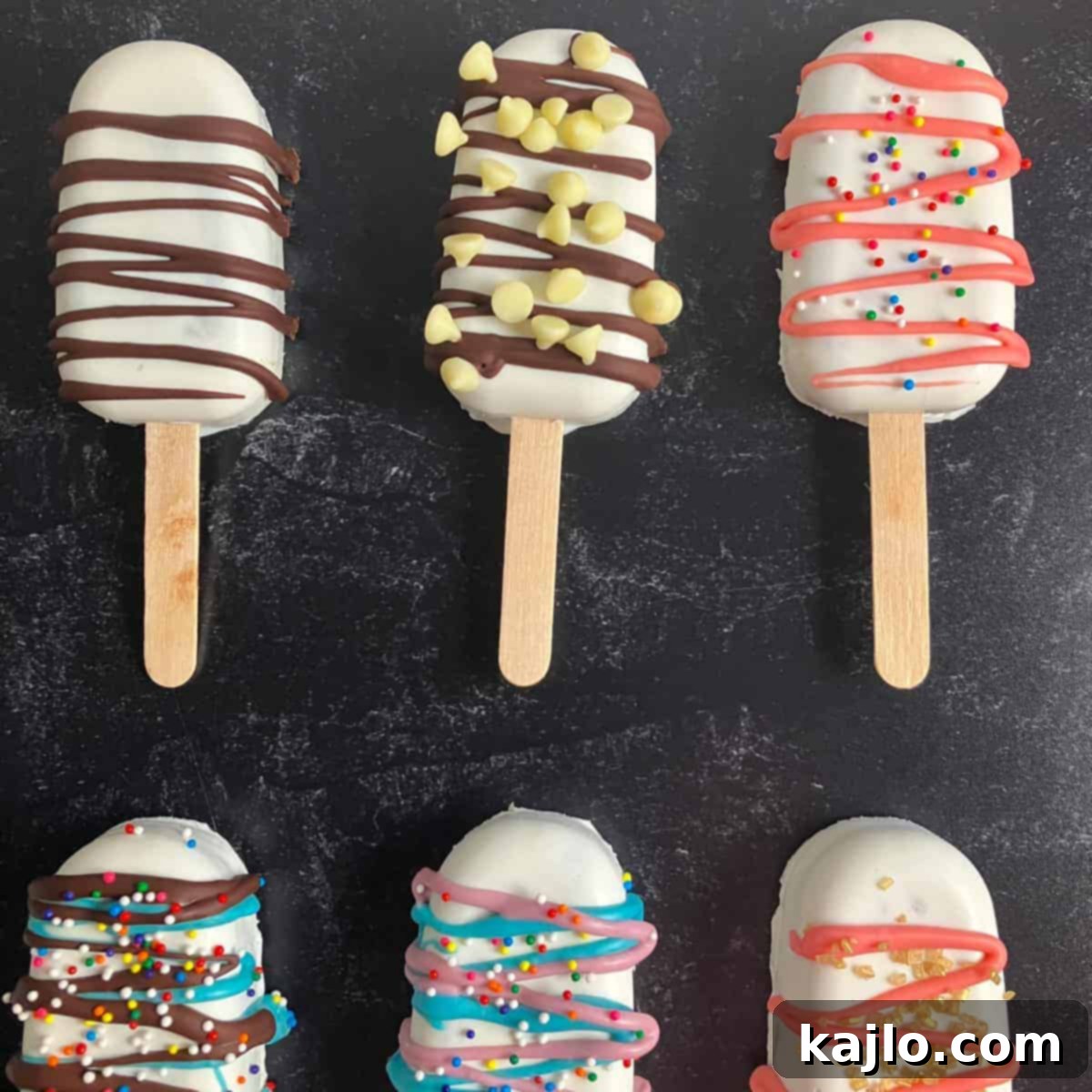 decorated cake pops