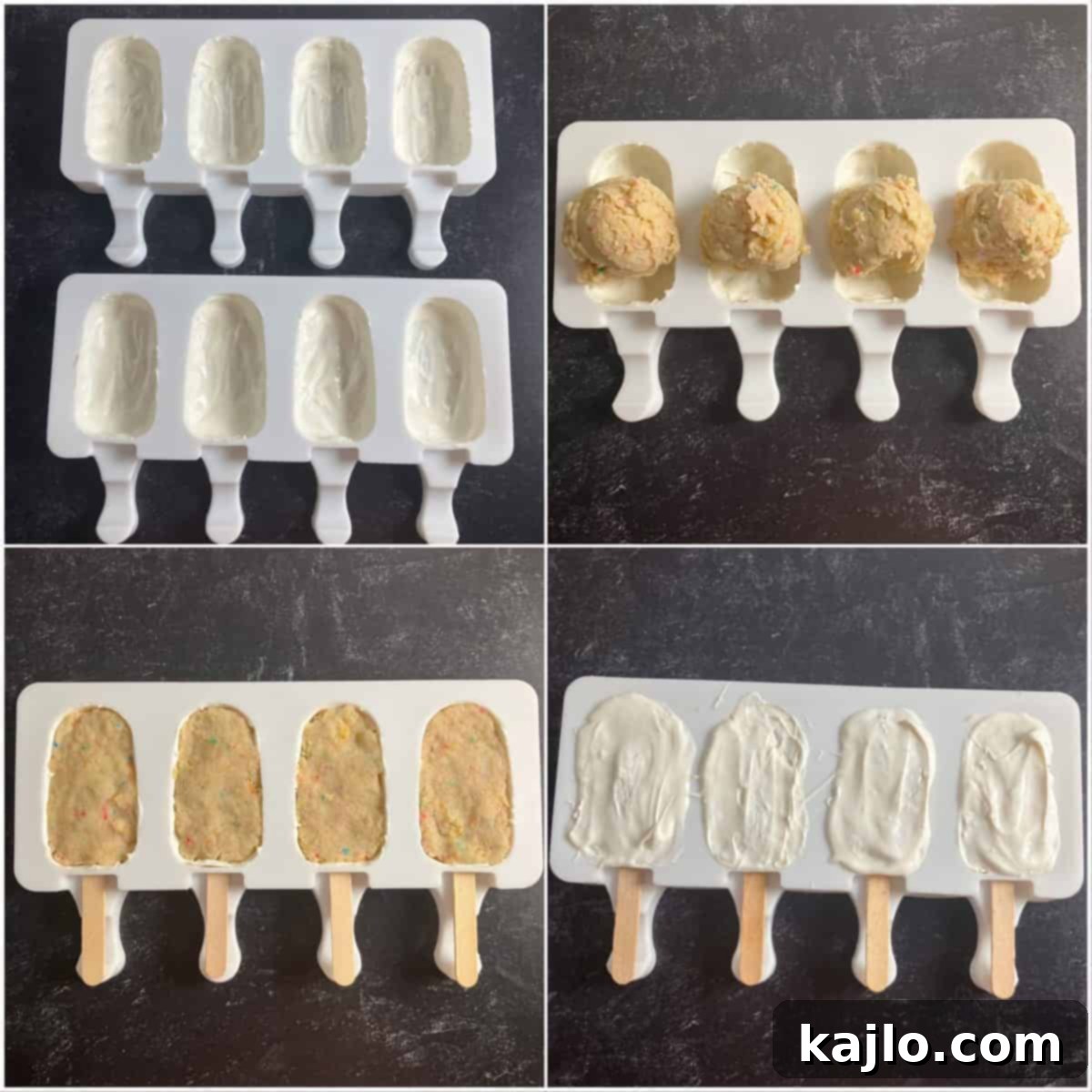 how to make cakesicles