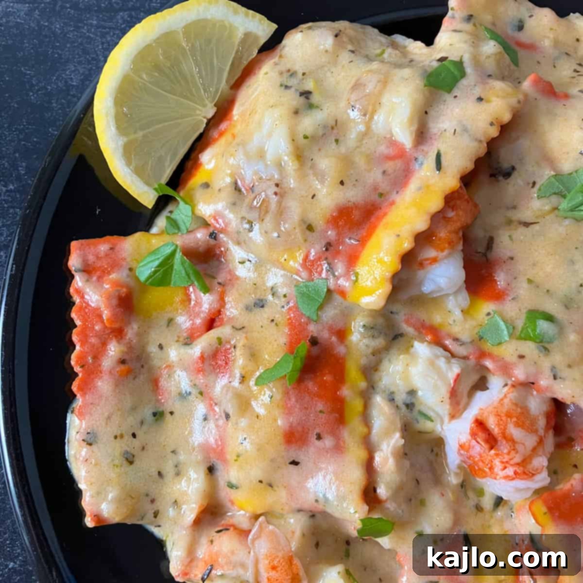 lobster ravioli sauce without cream