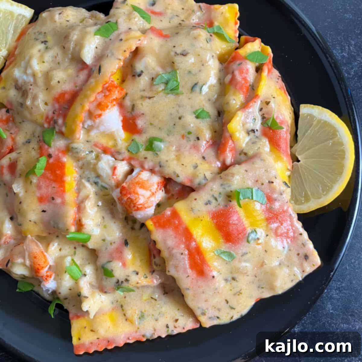 creamy lobster ravioli sauce