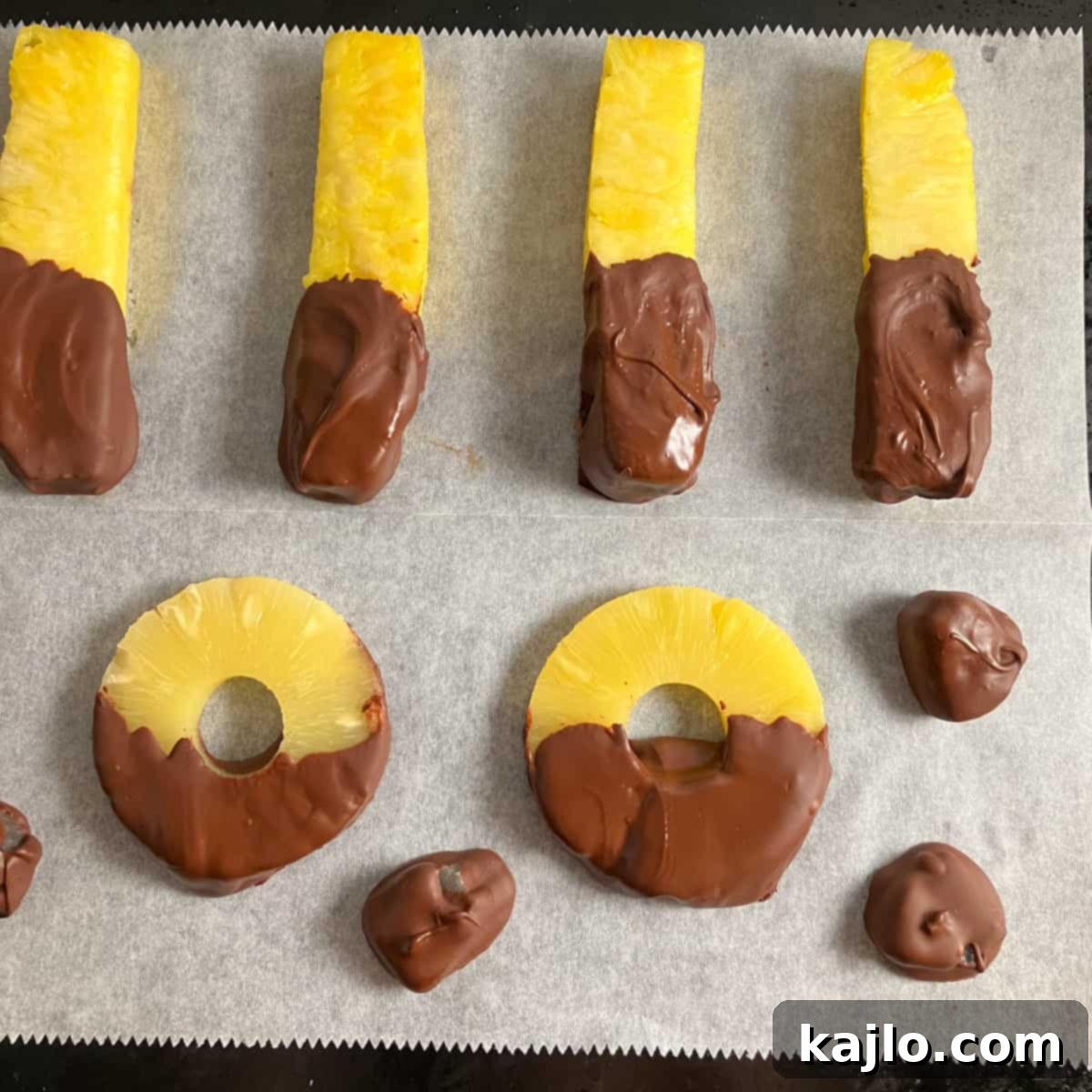 Decadent Chocolate Pineapple Recipes 4 how to make chocolate covered pineapple