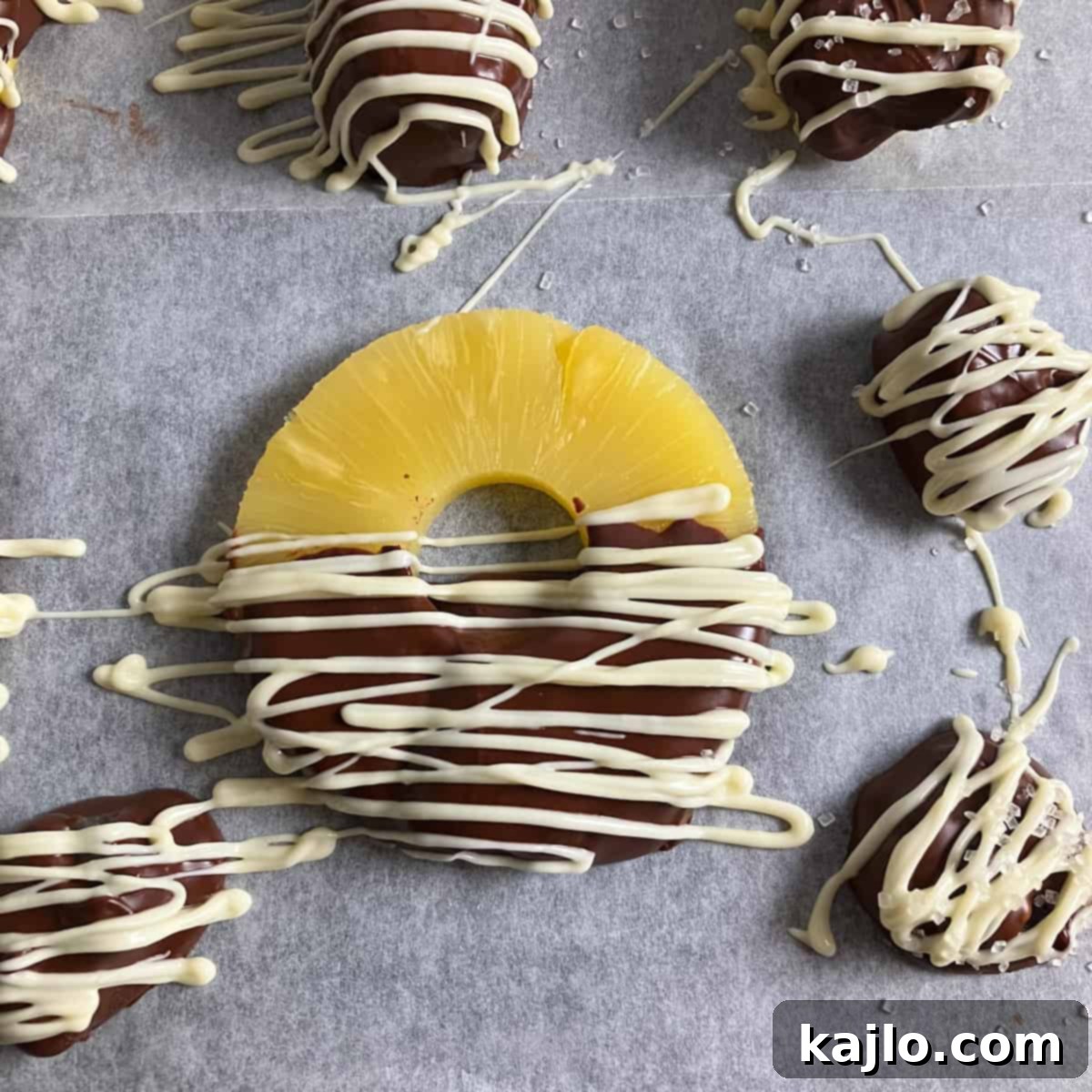 Decadent Chocolate Pineapple Recipes 6 chocolate covered canned pineapple