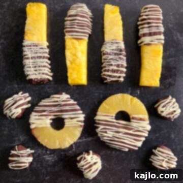 Decadent Chocolate Pineapple Recipes 10 chocolate covered pineapple