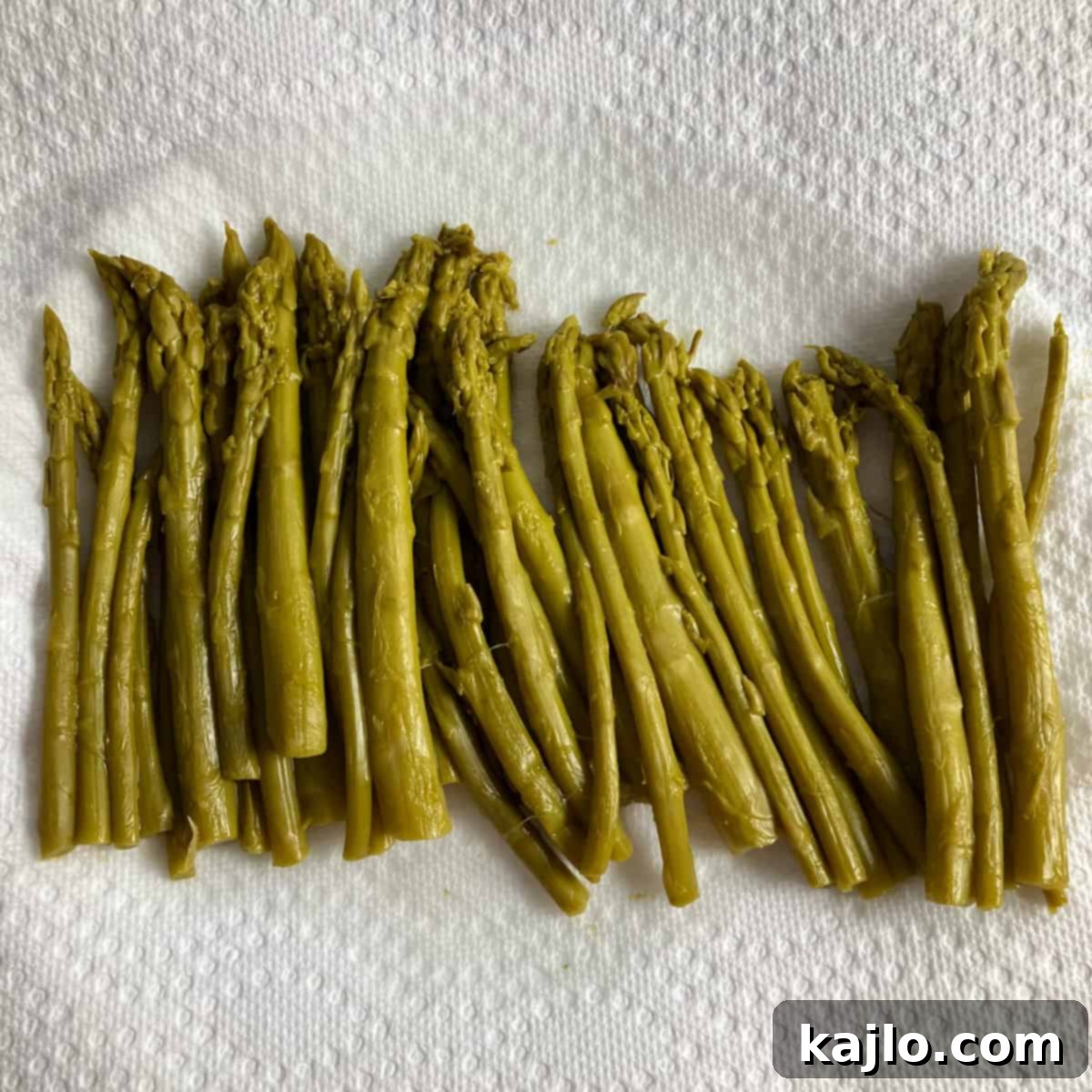 asparagus from a can