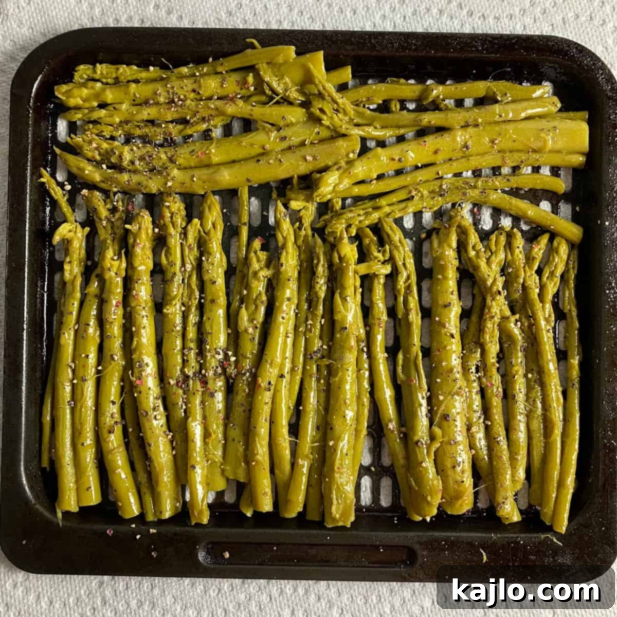 canned asparagus in air fryer