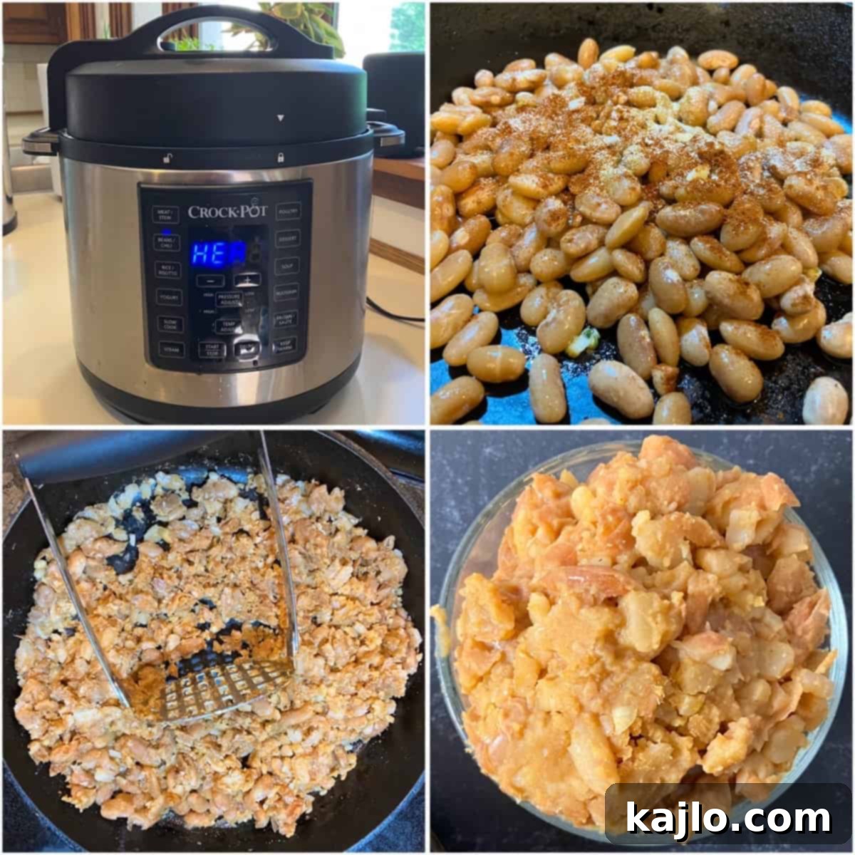 how to prepare peru beans