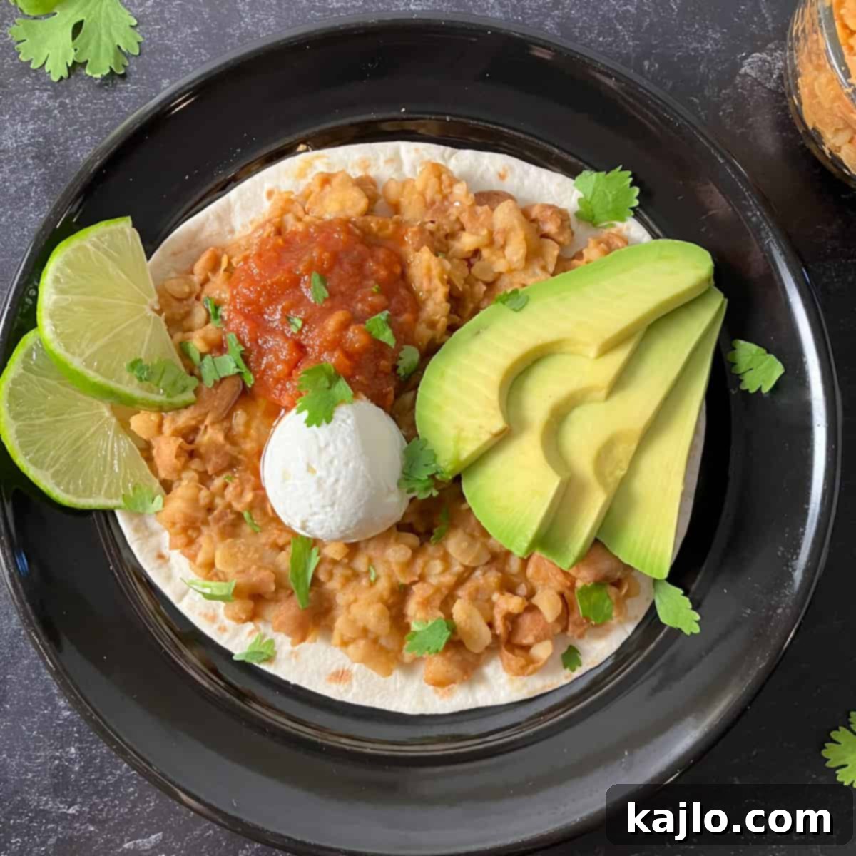 refried beans peruvian beans